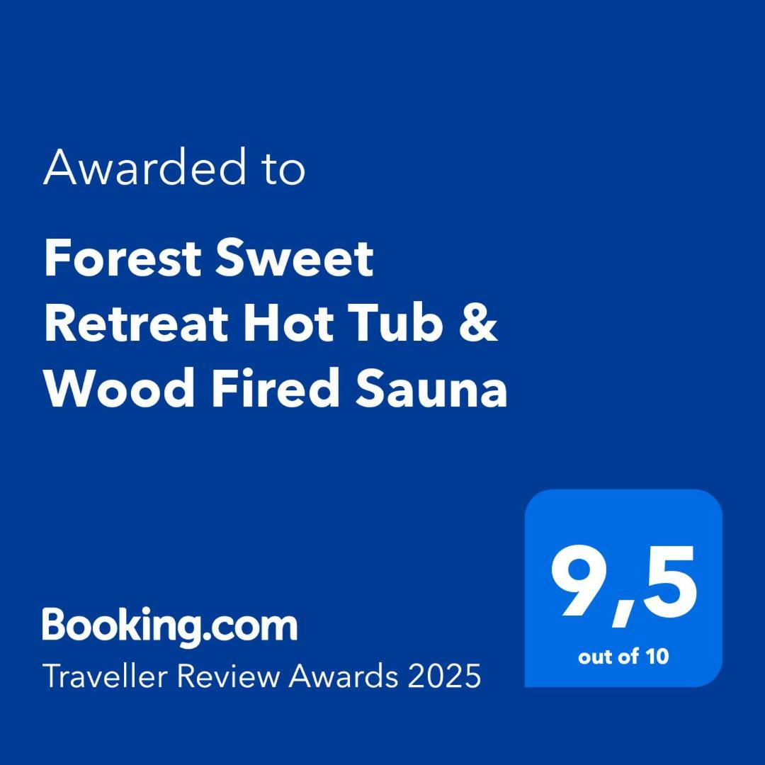 Forest Sweet Retreat Hot Tub & Wood Fired Sauna Ucluelet Eksteriør billede